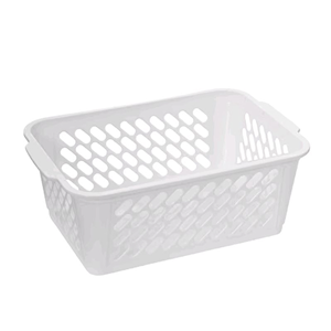 Keji, Organiser Basket, 295(W) x 105(H) x 200(D) mm, Large, White, Each Each