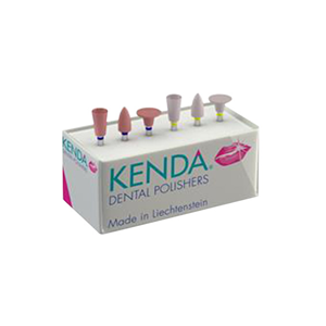 Kenda Ceramic Polishing Starter Kit, No. 781, Handpiece, 6/Pack Pack