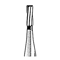 Jet 256 Tungsten Carbide Burs, Straight Side Friction Grip, 008N, Each Each