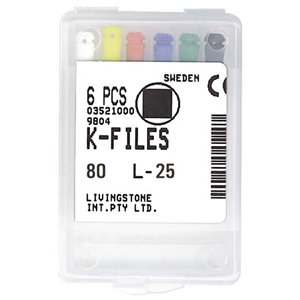 Livingstone K-Files 2.5cm