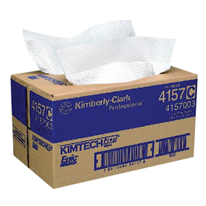 Kimtech Prep EPIC Heavy Duty Wipers, 42 x 34.5cm, White, 150 Sheets/Carton Carton