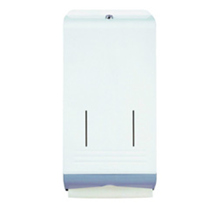 Kimberly Clark Optimum Hand Towel Dispenser, 258(W) x 536(H) x 85(D) mm, Metal, White and Grey, Each Carton