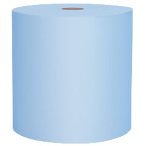 Scott Hard Roll Paper Towel, 1-Ply, 20cm x 304m, Biodegradable, Blue, 6 Rolls/Carton Carton