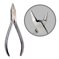 Kosmo Lab Plier Fischer, Flat Nose (no Eyes) - 1 Side Smooth and 1 Side Slightly Rough, Each Each