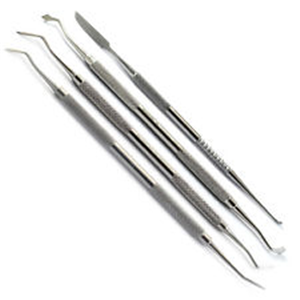 Kosmo Inox Wax Carvers, Double Ended, Each Each
