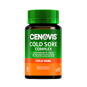 Cenovis Cold Sore Complex, 30 Tabs/Bottle