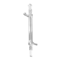 Monash Condenser, Liebig, with Straight Top Inlet Hose, Socket Joint and Cone 14/23, Effective Length: 155mm, Borosilicate Glass, Each Each