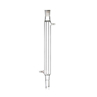 Monash Condenser, Liebig, with Hose Connection, Socket Joint and Cone 24/29, Effective Length: 378mm, Borosilicate Glass, Each Each