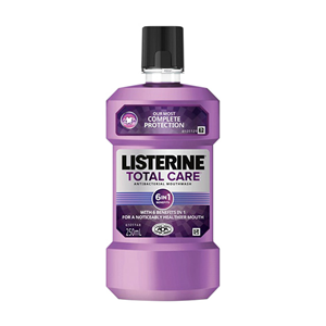 Listerine Total Care Antibacterial Mouthwash, Cool Mint, 250ml, Each Each