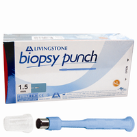 Livingstone Biopsy Punch with Stainless Steel Cutting Edge