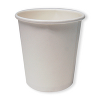 Livingstone Biodegradable Paper Cups, Hot & Cold, Single Wall, 266ml or 9oz, White, 25 Pieces /Pack Pack