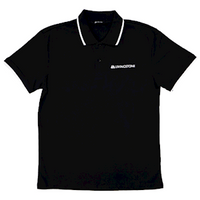 Livingstone Polo T-Shirt, 100pct Cotton, 45+ Thread Count, 220GSM Yarn Weight, Double Extra Large, Black, Each Each