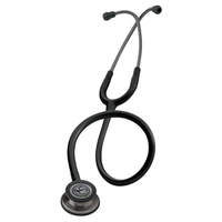 Littmann Classic III Stethoscope Black Tube with Smoke Chest Piece, Each Each