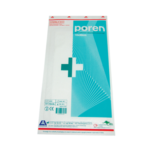 Out of Date, Poren Non-Adherent Absorbent Dressing, 10 x 20cm, Sterile, Loose, Price Discounted, While Stocks last Each