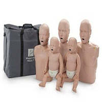 Prestan Manikins, Professional Family Pack with CPR Monitors, 5 Manikin Set, Each Set