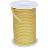 USA Latex Tube, Outer Diameter: 9.6mm, Inner Diameter: 4.8mm, Wall Thickness: 2.4mm, 50 Feet/Box Box