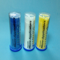 Microbrush Fine Tube Original 4X100/Pk Yellow (Mfa400) Pack