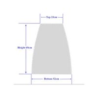 Optico Microscope Dust Cover, 69(H) x 52(W) cm, Plastic, Each Each