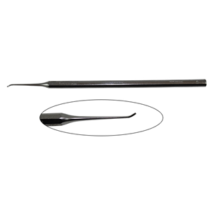 Medicon Chisel, No. 04, Single Ended, Stainless Steel, Made in Germany, Each Each