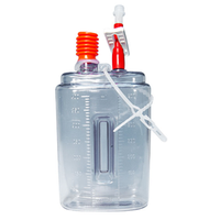 Out of Date, Medicoplast Wound Drainage Spare Bottle, Luer Lock, Each, Original Unopened Condition, Price Discounted, While Stocks last Each