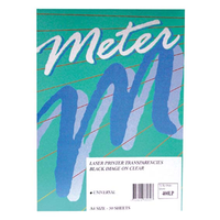 TRANSPARENCIES LASER METER A4 50/PK Pack
