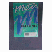 Binding Coverboards Matt Blk A4 Pk/100 Pack