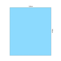 Multigate Protex Drapes, 120 x 140cm, Sterile, Blue Colour, 60/Carton Carton