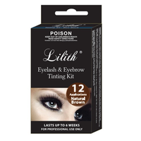 LILITH MINI PACK EYELASH TINTBROWN & CREME OX, 5ML, 20/PACK Pack