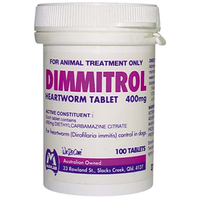 DIMMITROL TABLETS UNCOATED 400MG 100/JAR Each