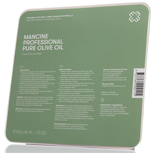 Mancine Hot Wax, Olive Oil, 500 grams, Each Each