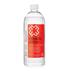 Mancine Wax Remover, Miracle Citrus Solvent, 1 Litre Bottle, Each