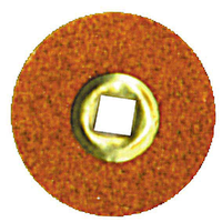 Moore's Paper Disc Brass Centre, Emery Fine, 5/8 Inch, 50/Pack Pack