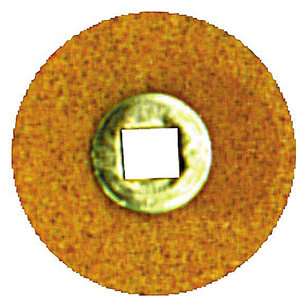 Moore's Plastic Disc Brass Centre, Garnet Fine, 1/2 Inch, 50/Pack Pack