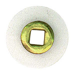 Moore's Plastic Disc Brass Centre, Sand Fine, 1/2 Inch, 50/Pack Pack