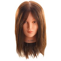 Hi Lift Mannequin Alisha,brownmedium 100 Percent Human Indian Hair Each