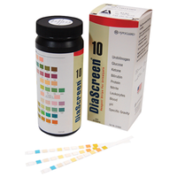 Diascreen 10 Reagent Strips, 100/Box Box