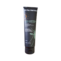 Out of Date, Ultra Protect Sunscreen Lotion SPF 50+, 125ml w/ Insect Repellent, 100pct Australian Made, Each, Discounted, While Stocks last Bottle