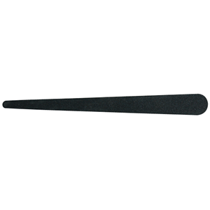 Tapered Cushioned Black Fine Nail Files, Each Each
