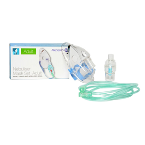 Rapidflo Nebuliser Mask Set, Includes Adult Mask, Tubing and Bowl, Each