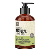 Nelum Hand Wash 500ml, Olive Oil Grapeseed Argan Oil Blend, Moisturising Formula, Each