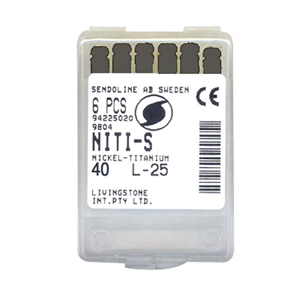 Ni-ti S File 25mm #40 6/bx Cc Box