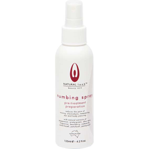 Natural Look Numbing Spray, Pre-treatment Prep.125ml Each