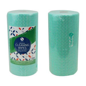 Chux Original Superwipes, 30cm x 65 Metres, Perforated, Green, 4 Rolls/Carton Carton