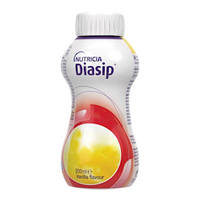 Nutricia Diasip, 200mL Bottle, Vanilla, 24 Pieces/Carton Carton