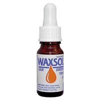 Fauldings Waxsol Ear Drop, 10ml, Each Bottle