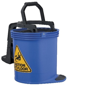 DURACLEAN MARK II PLASTIC ROLLER WRINGER BUCKET 15 LITRE Each