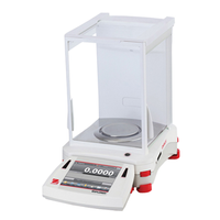 Ohaus Explorer Analytical Balance, 320g Capacity, 0.1mg Readability, 90mm Diameter Stainless Steel Pan, AutoCal, Each Each