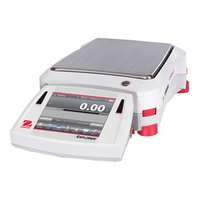 Ohaus Explorer Analytical Balance, 620g Capacity, 1mg Readability, 130 mm Diameter Stainless Steel Pan, AutoCal, Each Each
