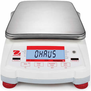 Ohaus Navigator Xl Nvl Touchless Sensor Balance, 10000 Grams Capacity, 1 Gram Readability, 194mm X 203mm Stainless Steel Pan, Each 1