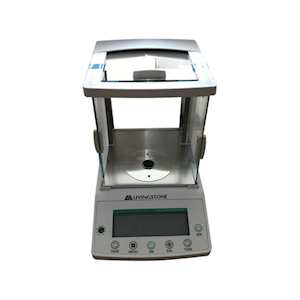 Livingstone Analytical Balance, 220 Grams Capacity, 0.0001Grams Readability, 90mm Stainless Steel Pan, Incal - Semi Automatic, Each Each